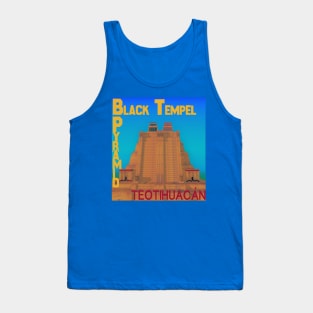 Black Tempel Pyrämid "Teotihuacán" Tank Top